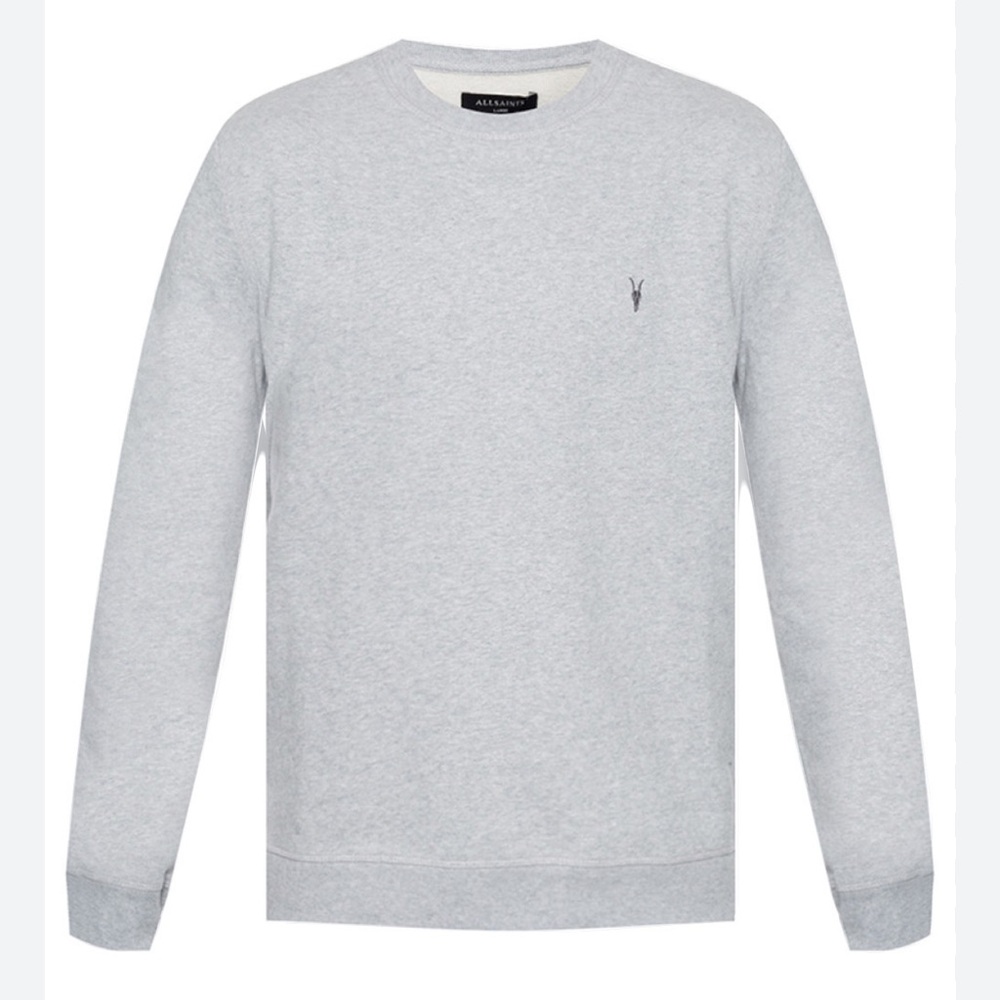 AllSaints Grey Raven Crewneck Men’s Size XXL